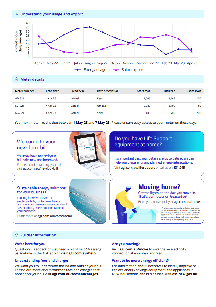 AGL Energy Bill