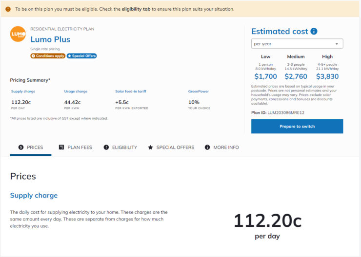 Understanding Energy Price Fact Sheets | Canstar Blue