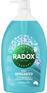 Radox body wash
