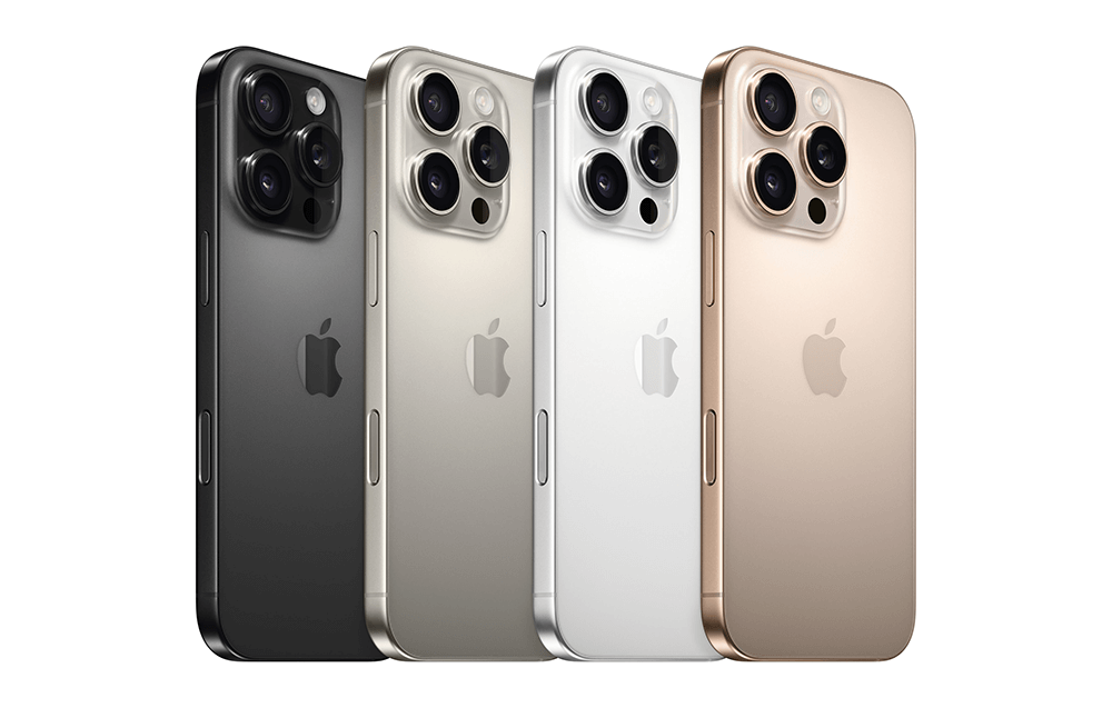 iPhone 16 Pro series.