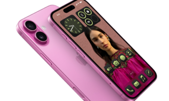 Pink iPhone 16 Plus