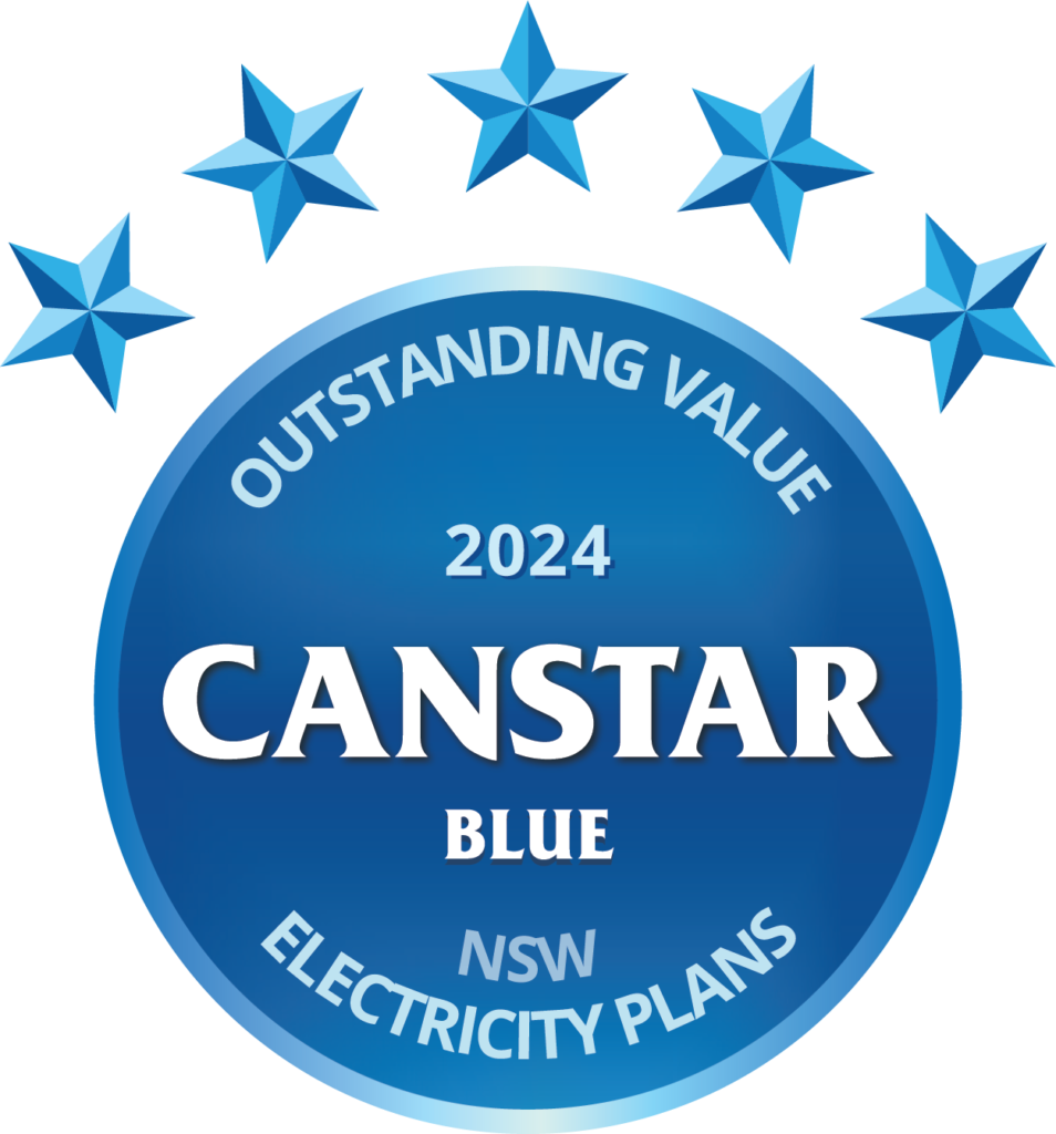 Outstanding Value 2024 - NSW Electricity Plans logo