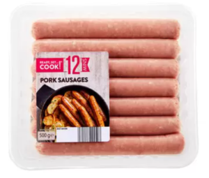 Aldi Pork Sausages