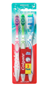 Colgate toothbrushes